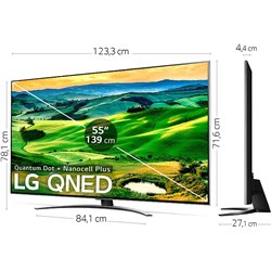 TV 55 LG 55QNED826QB 4K QNED SmartTV WebOS 22 