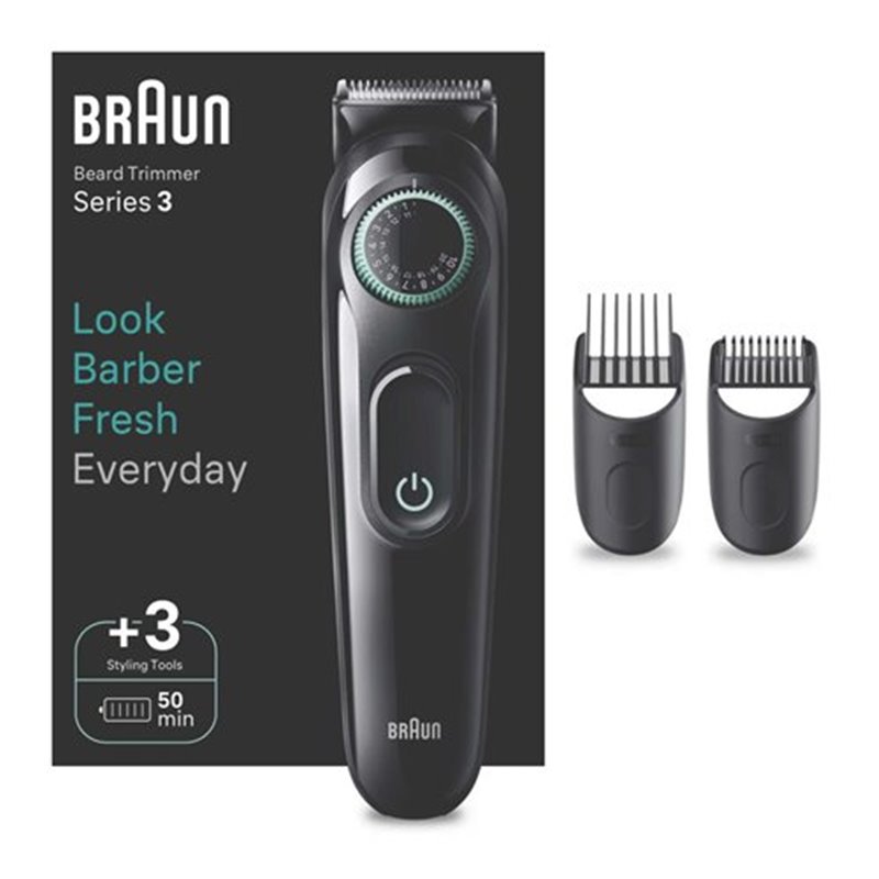 Recortadora de barba Braun Series 3 BT3411