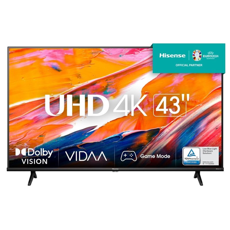 TV 43 HISENSE 43A6K  4K,SMART TV