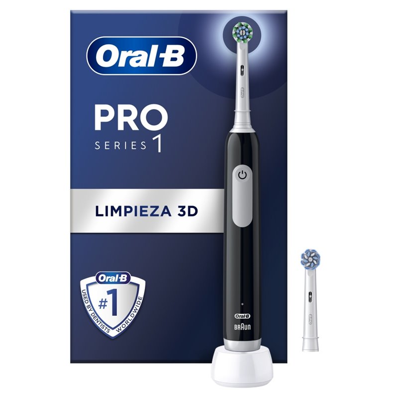 Cepillo Dental Braun Oral-B PRO1BLACK (EB50RX+EB6