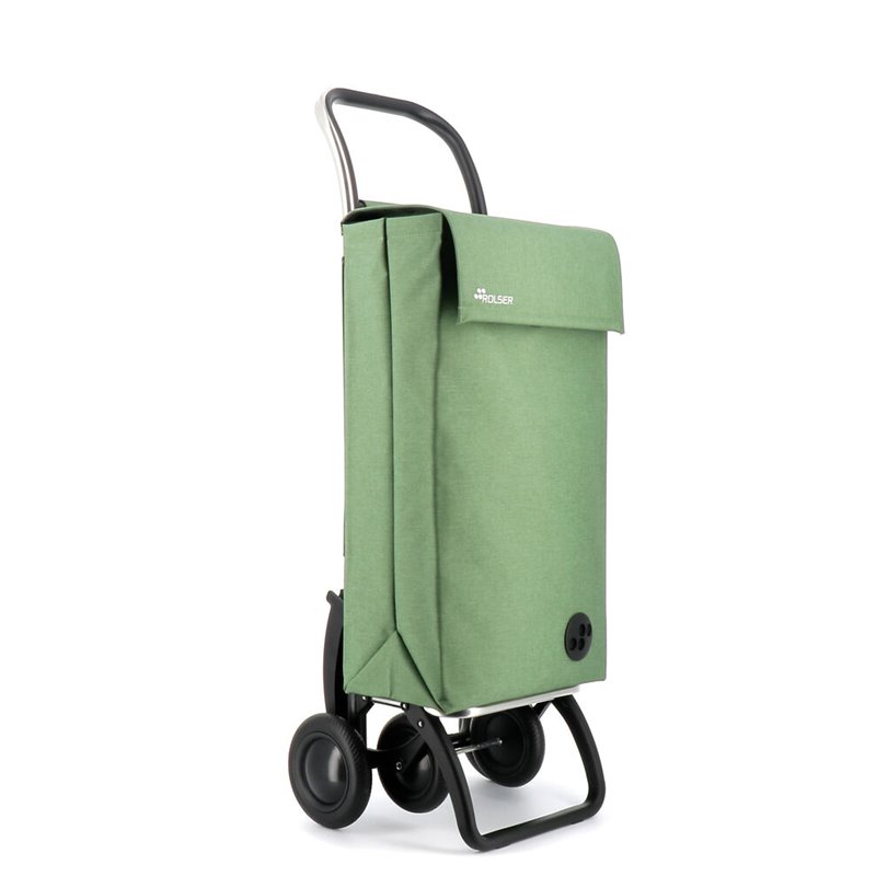 Carro Compra Rolser SBE014 4 ruedas, verde, g-alt