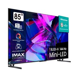 TV 85 HISENSE 85U7KQ MINILED 4K AI UPSCALER