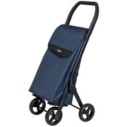 Carro Compra Duett MUUVI 4 ruedas, 46L, azul, 25k