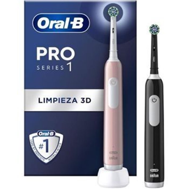 Cepillo Dental Braun Oral-B PRO1DUO, Pink/Black 2x