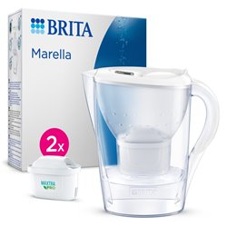 jarra filtrante Brita 1051130 marella blanca 2f m