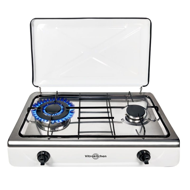 Hornillo Vitrokitchen 252BB 2 fuego, Gas, Triple