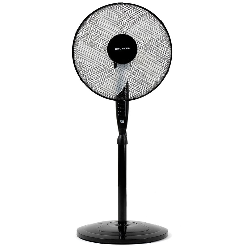 Ventilador Pie Grunkel FAN165RNG, Base Redonda