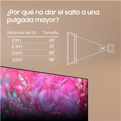 Tv Samsung TU98DU9005KXXC 4K, procesador crystal