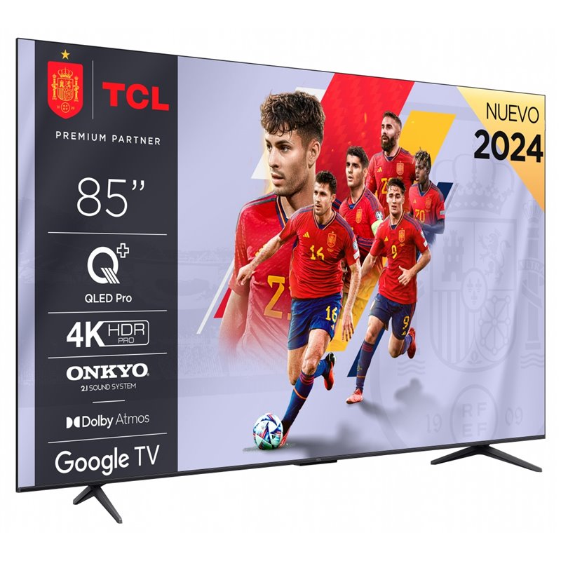 Tv TCL 85C655, qled / onkyo sound /  game master