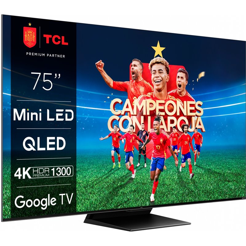 TV TCL 75C805 MINILED GoogleTV 100/120/144Hz