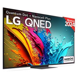 Tv QNED 65 LG 65QNED87T6B 4K, 120HZ, Smart webOS