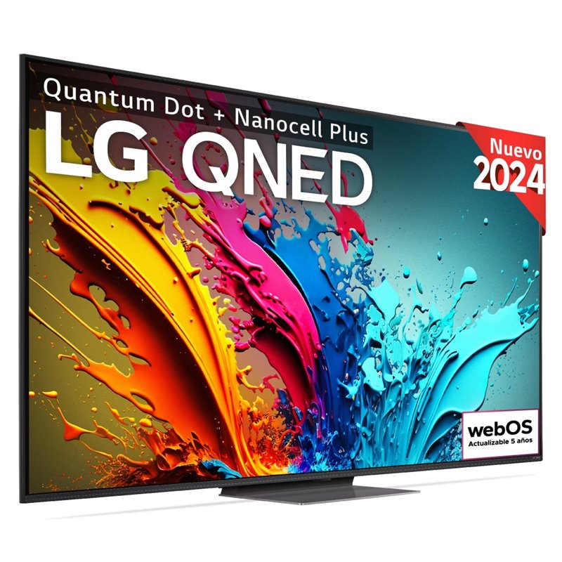 Tv QNED 65 LG 65QNED87T6B 4K, 120HZ, Smart webOS