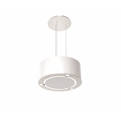 Campana Isla Cata MAGRABA  C, Inox-Blanco, 65cm