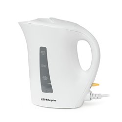 Hervidor Orbegozo KT 4150 1200w, 1L, Blanco