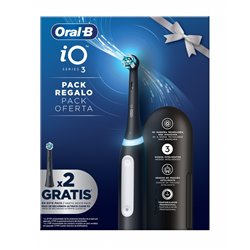 Cepillo Dental Braun Oral-B IO3NEGROREFILL (2 recambios)