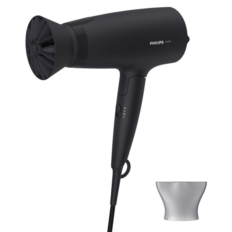 Secador Pelo Philips BHD30810 1600w, Negro, Mango